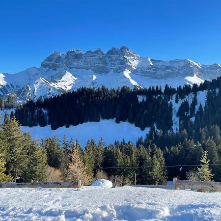 Mountain River Appart Val dʼIlliez Dış mekan fotoğraf
